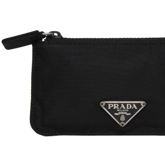 prada nylon key pouch